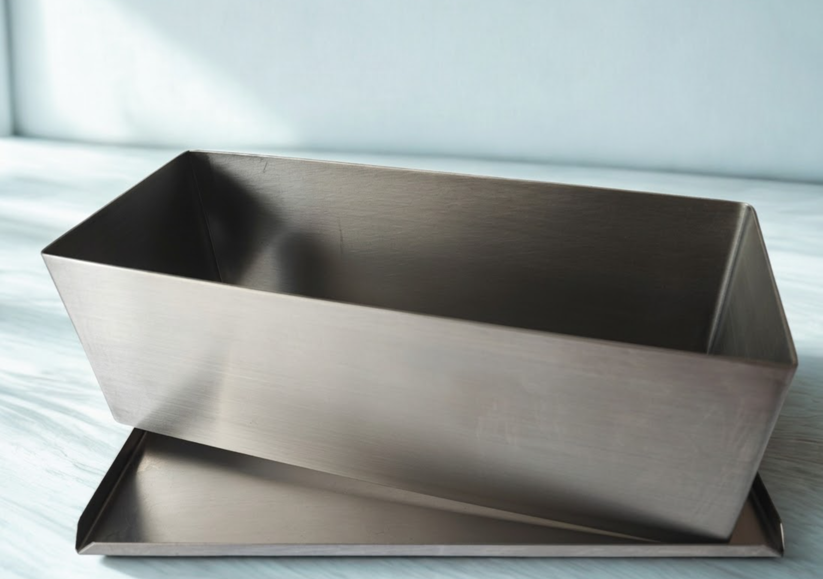 Molde rectangular para queso doble crema